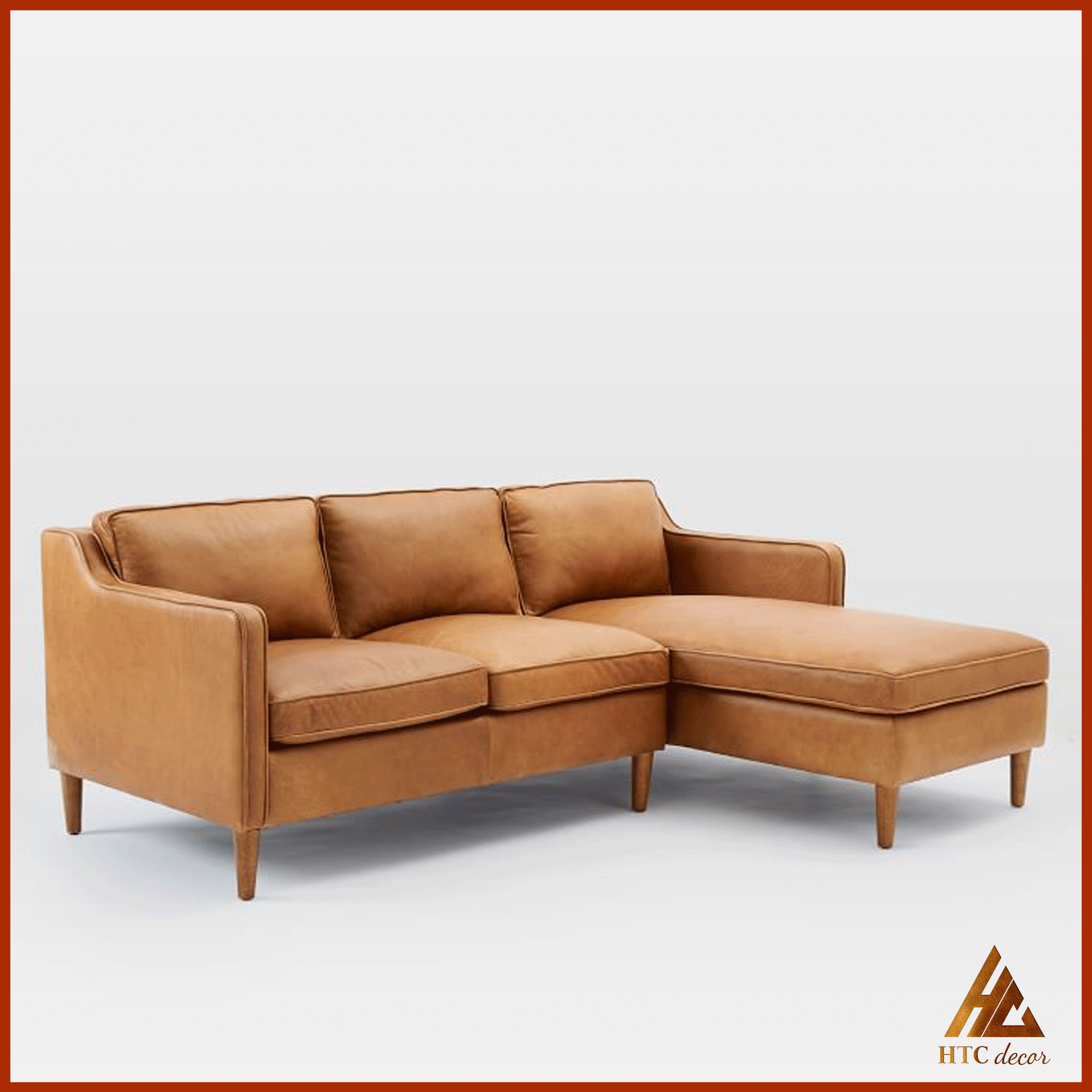 Ghế Sofa Góc L Harmilton Da Simili